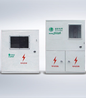 三相動力箱上部分能安裝各種規(guī)格的三相機械表、電子表及插卡式電子表。下部分安裝三相四線接線盒、小型總開關(guān)，左右開門．方便管理和用戶操作。安裝方式：桿上懸掛式、嵌入…